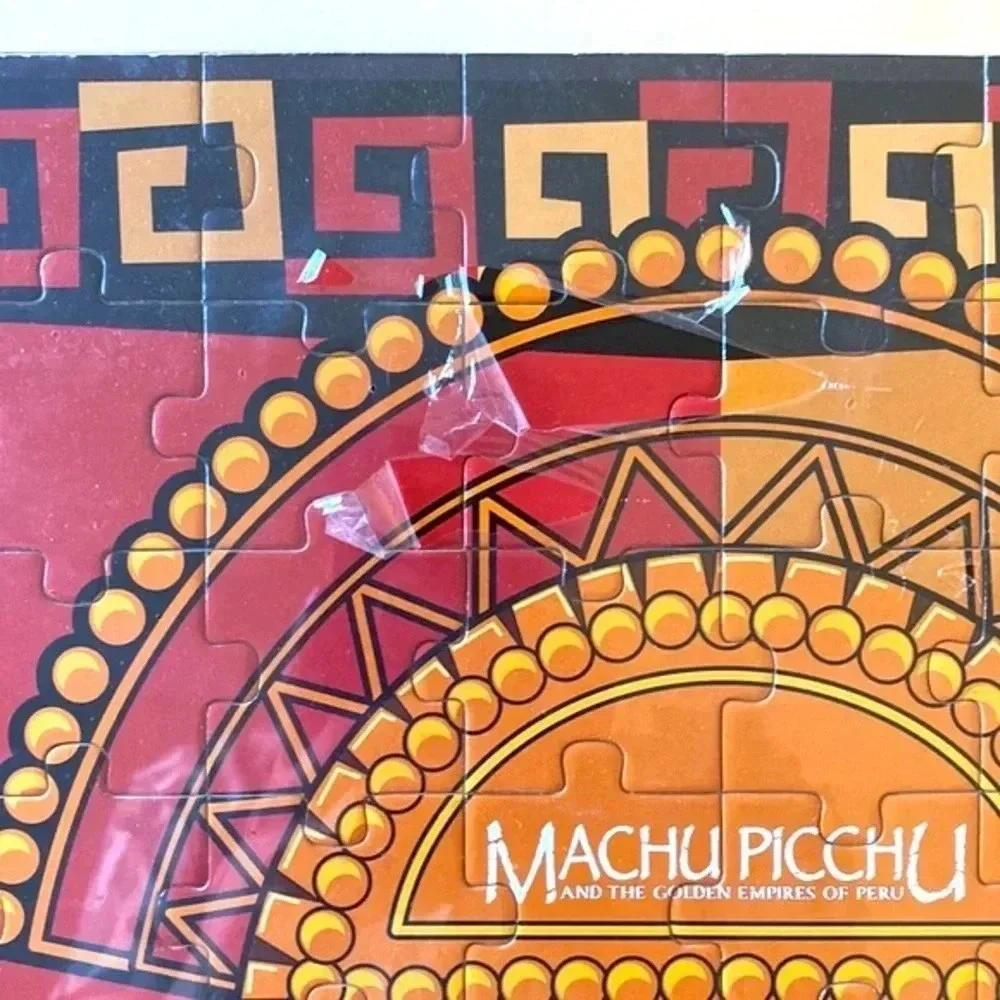 NWT Machu Picchu Childrens Wooden Puzzle 48 Piece Museum Souvenir